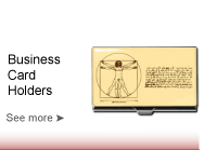 Business Card Holders: See more by clicking here.